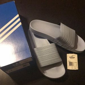 BRAND NEW ADIDAS ADILETTE SLIDE SANDALS SIZE:12